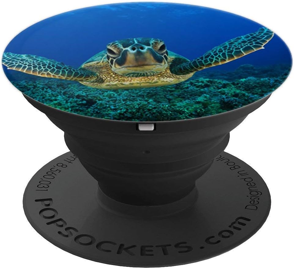 Swimming Sea Turtle Expanding Phone Pop Socket Grip