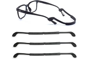 UPIONIC Eyeglass Strap Eyewear Retainers, Silicone Glasses strap, Non-slip Elastic Sports Sunglasses Straps 5Pcs