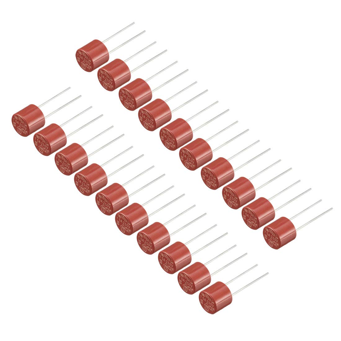 uxcell® 20Pcs DIP Mounted Miniature Cylinder Slow