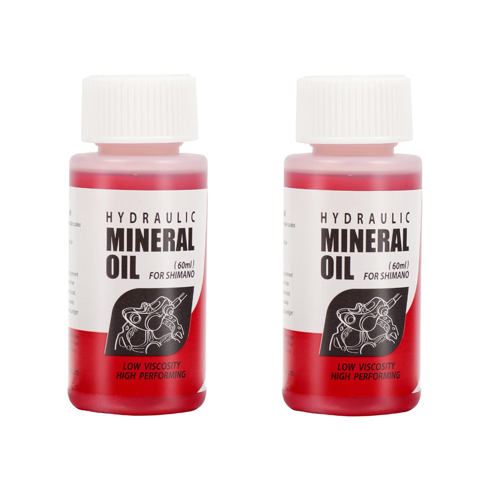 TerchPilet High Performance Bike Brake Mineral Oil - 120ml/4oz - Ideal for Shimano and Tektro Hydraulic Brake Systems, Brake Fluid for MTB/Road Bicycle Hydraulic Disc Brakes