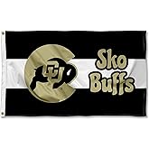 Colorado CU Buffaloes Sko Buffs Large Outdoor Banner Flag