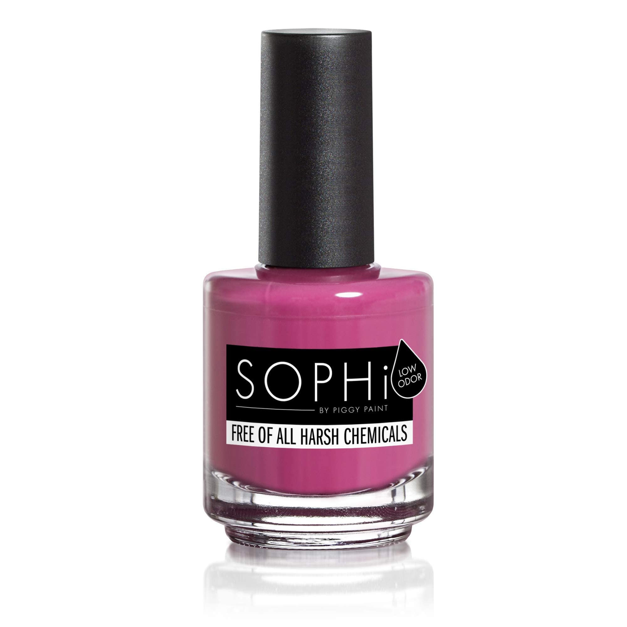 SOPHi Non Toxic Low Odour Cruelty Free Vegan Nail Polish Matte Plum Purple (PLUM-P up the volume) — image 1