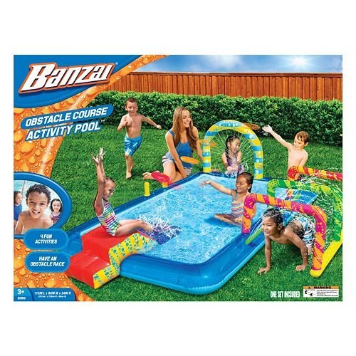 Banzai Obstacle Course Activity Pool
