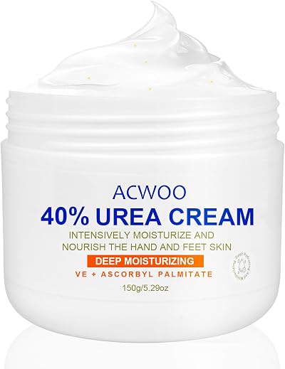 ACWOO Urea Cream 40% Foot Hand Cream 150g for Cracked Heels Dry Skin Callus