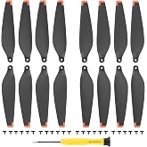 16Pcs Mini 4 Pro/Mini 3 Pro Propellers,For DJI Mini 4 Pro/Mini 3 Pro Accessories Quick-Release Replacement Blades Props Wings (Not compatible with DJI Mini 3)