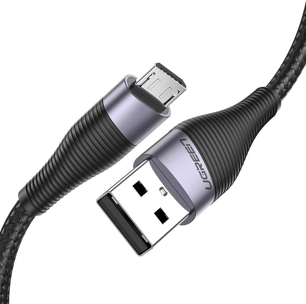 UGREEN Câble Micro USB Nylon Tressé Compatible avec GPS, de