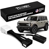 Torqy Auto Start Stop Eliminator for Ford Bronco 2021-2026 - Easy Under-Dash Plug &amp; Play Install (No Console Removal) - Auto Start Stop Disable Memory Module (NOT for Bronco Sport)