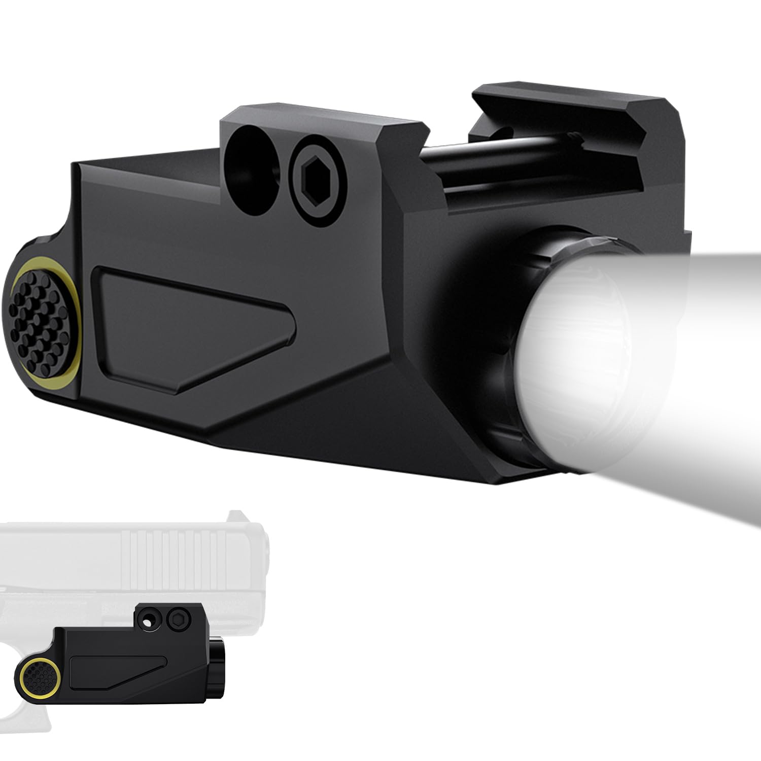 Mua Picatinny Rail Mounted Rechargeable Rifle Infrared LED Illuminator