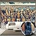 GREAT ART Large Photo Wallpaper Wallpaper – Penthouse View Over New York Manhattan – Decoration City Sightseeing Motif Metropolis Image Decor Wall Mural (132.3x93.7in - 336x238cm)