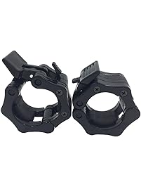 Greententljs Olympic Barbell Clamps 2 inch Quick Release Pair of Locking 2" Pro Olympic Weight Bar Plate Locks Collar Clips for Workout Weightlifting Fitness Training
