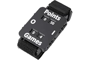 XUXHOU Clicker Counter, Tennis Wrist Counter, Score Keeper with Read Dial and Lightweight ABS Flexible Wrist Strap for Tennis