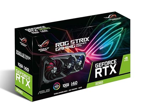 ASUS ROG STRIX NVIDIA GeForce RTX 3080 OC Edition Gaming Graphics