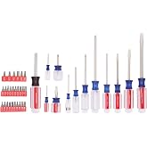 CRAFTSMAN Screwdriver Set, 39 Pc Durable Acetate Handle Master Combination Multi Screw Driver Set Kit (CMHT65180)
