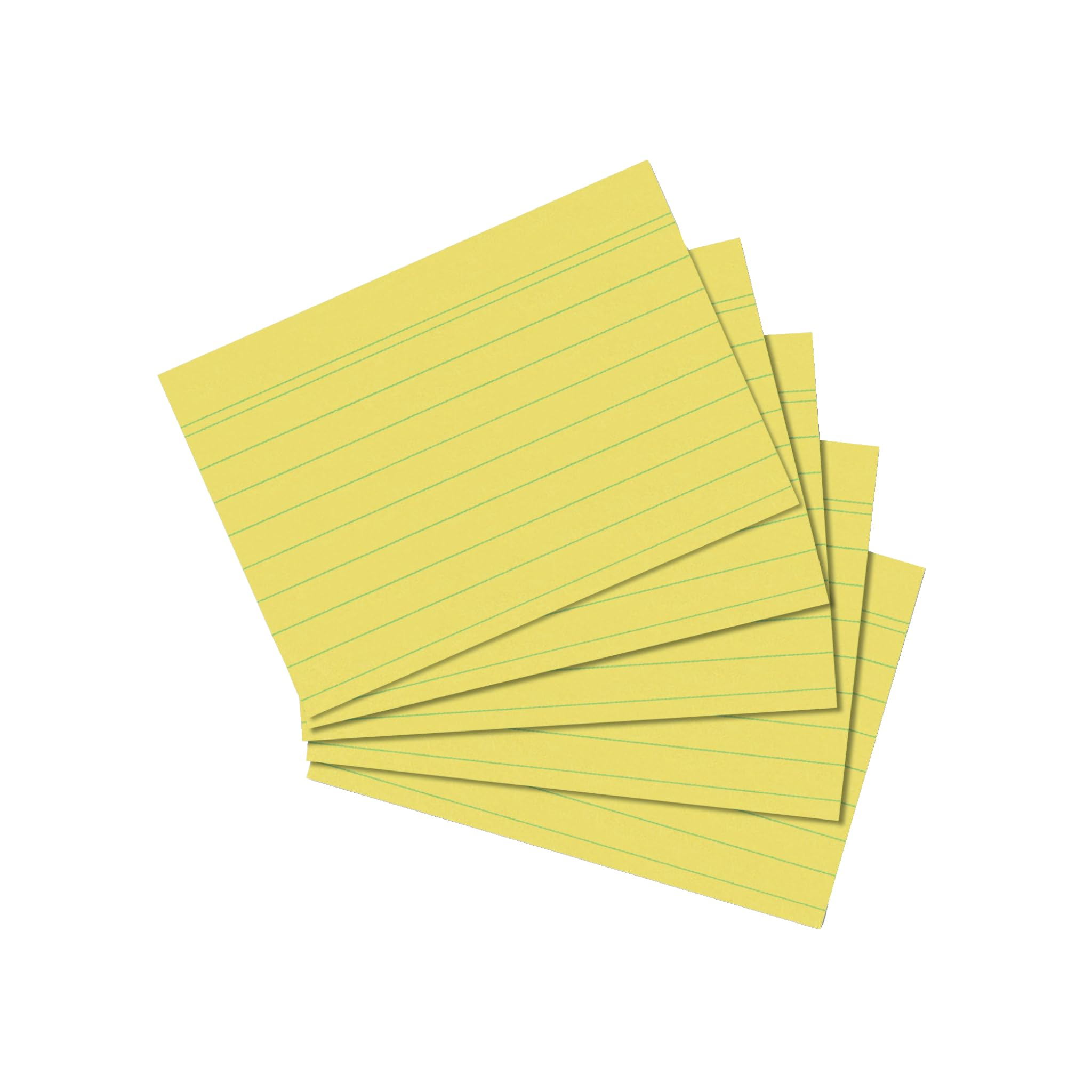 Herlitz A7 Index Cards - Yellow — image 1