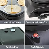 Quest 35319 Pancake Maker and Grill 6 Non-Stick Moulds Easy to Use view 3