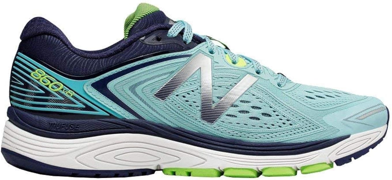 New Balance Womens 860v8 (2A Width) Running Shoes, Bright