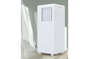 KYBOLT Portable Air Conditioners, 8000 BTU Air Conditioner Portable for Room up to 350 Sq. Ft. with Remote Control, White