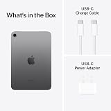 Apple iPad mini (A17 Pro) 8.3in 128GB Wi Fi 6E Space Grey Touch ID view 6