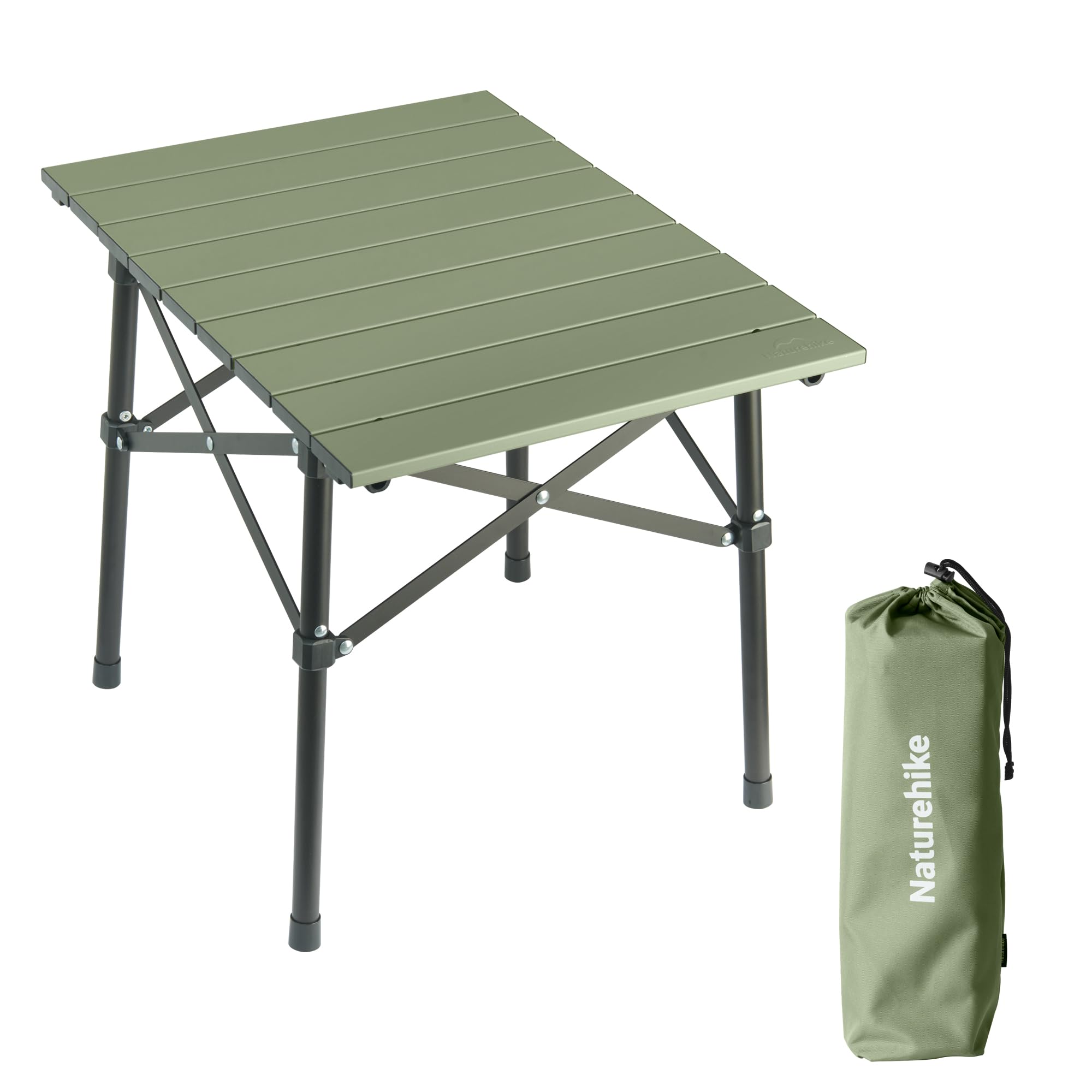Photo 1 of Naturehike Portable Camping Table, Aluminium Folding Table, Ultralight Camp Table Small Table for Camping Hiking Backpacking Outdoor Picnic