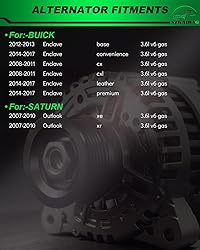 SZKAIDAG Upgraded Alternator for:-Chevy Traverse