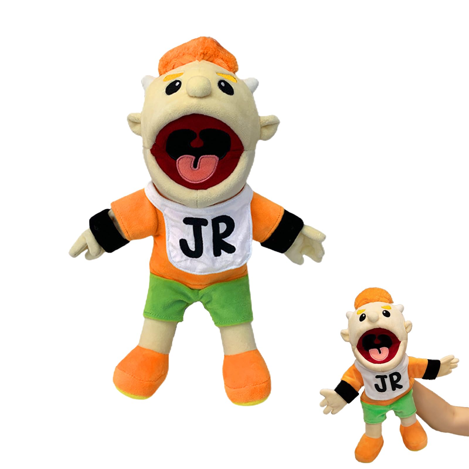 Jeffy Hand Puppets for Kid Jeffy's Classmates JR Hand Puppet Toys to Role Play Cute Cartoon Puppets for Adults Kids Interactive Performance Storytelling(JR)