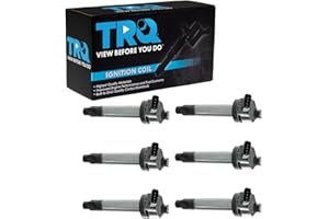 TRQ Ignition Coil SET of 6 for 04-10 V6 3.3L ES330 RX330 Camry Solara Highlander