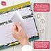 Boxclever Press Big Meal Planner & Magnetic Refrigerator Grocery List. Nearly US Letter size. Perforated shopping list pad with useful headings & weekly menu planner. Pocket for coupons & receipts.