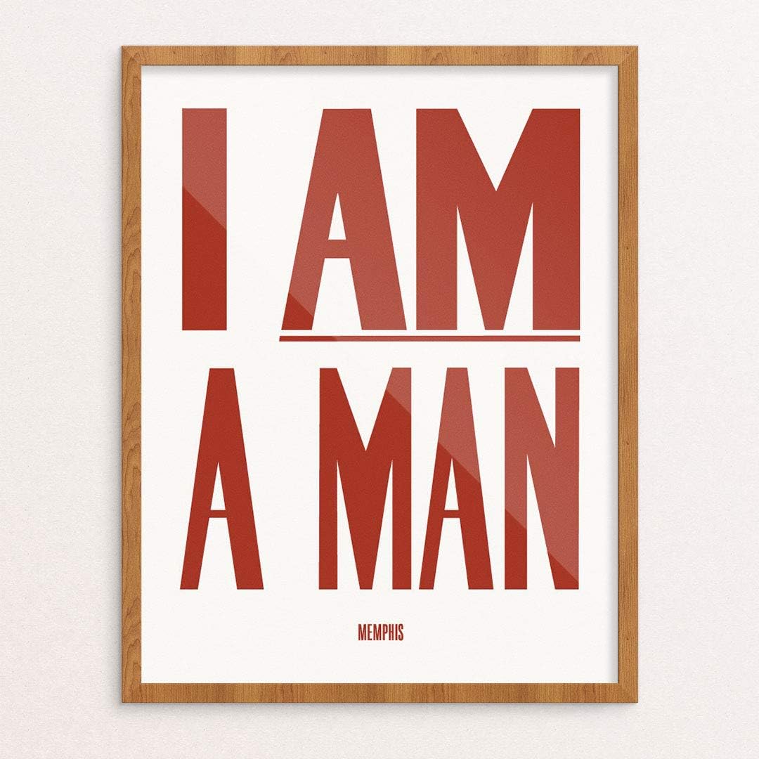 Amazon Com Fridgedoor I Am A Man Civil Rights Protest Poster Print Posters Prints