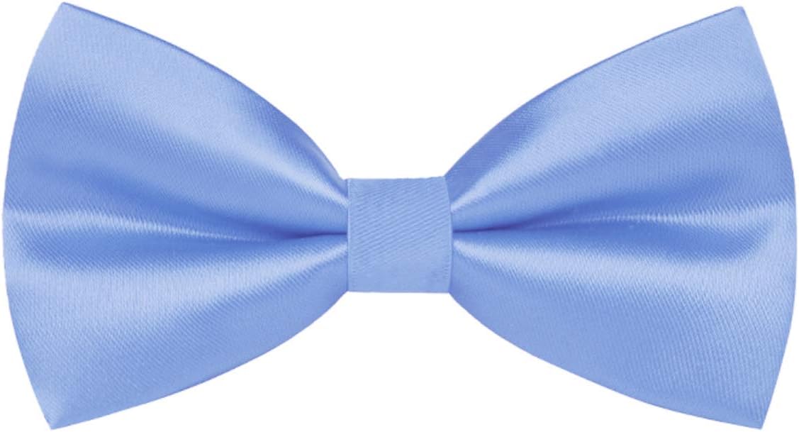 Men's Classic Pre-tied Bow Ties Clip On Formal Solid Tuxedo Adjustable Bowtie Wedding Christmas Packs
