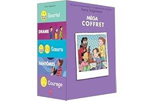 Méga coffret Raina : Souris!, Sœurs, Drame, Fantômes, Courage