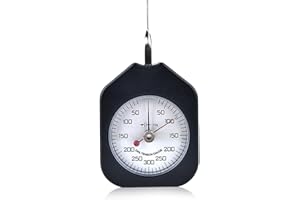 Tension Meter, Plastic Pointer Type Double Needles Tension Meter Analog Dial Gauge Measuring Tool for Electronic Switches, Mi