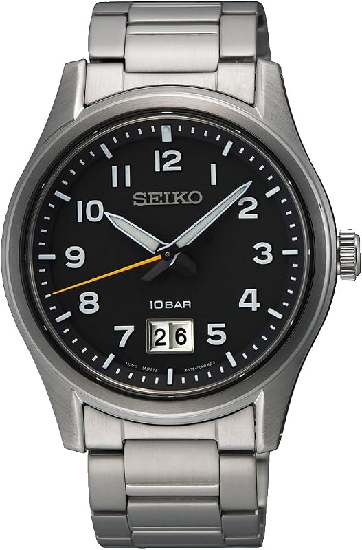 Relógio Seiko Quartz Analógico para Homem com Bracelete em Aço Inoxidável SUR569P1