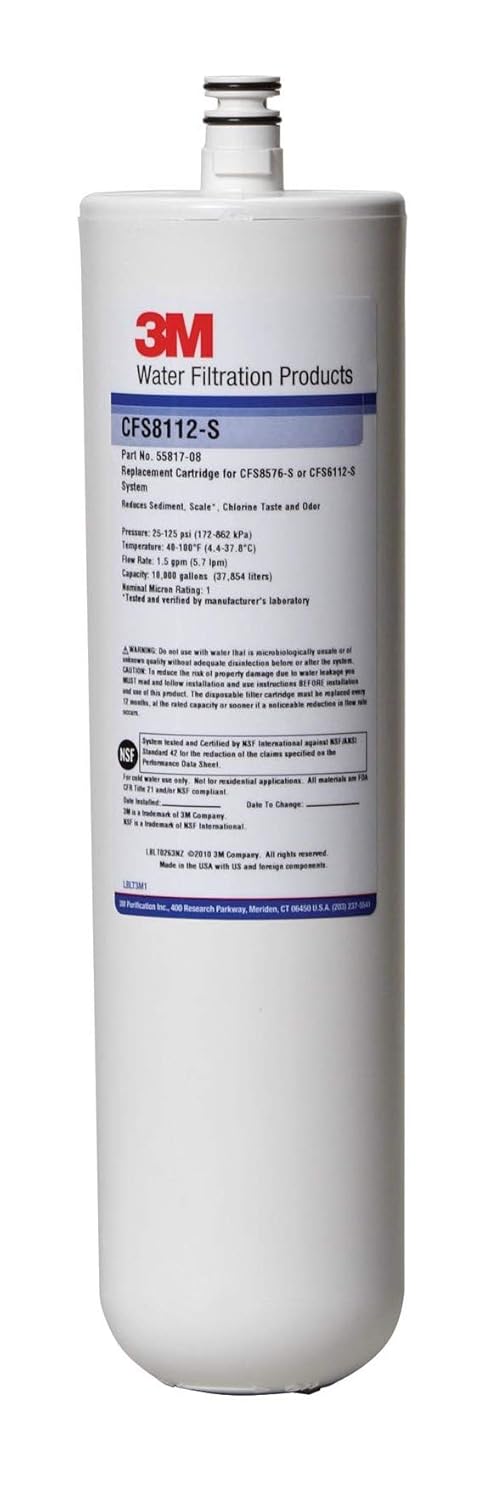 Cuno CFS8112-S Water Filter Cartridge with Scale