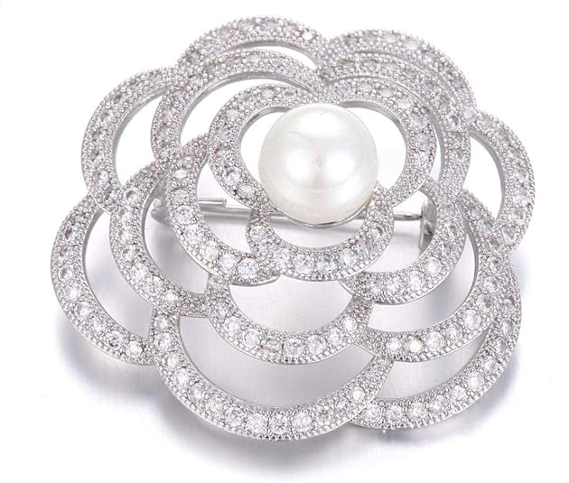 kliy Broschen & Anstecknadelnzirkonia Große Broschen Für ...