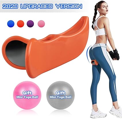 Amazon Com Kegel Exerciser For Women Hip Trainer Pelvic Floor Muscle Medial Exerciser Inner Thigh Exercise Equipment Bladder Control Device Adjustable For Postpartum Rehabilitation With 2 Yoga Ball Health Personal Care