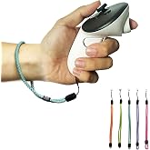 Annrybor Improved Replacement Wrist Wraps for Oculus Quest 3 Gen Controller, Reflective Hand Straps with Resin Black Stopper, Replacement Adjustable Wrist Lanyards For Quest 3 Controller(DeepGreen)