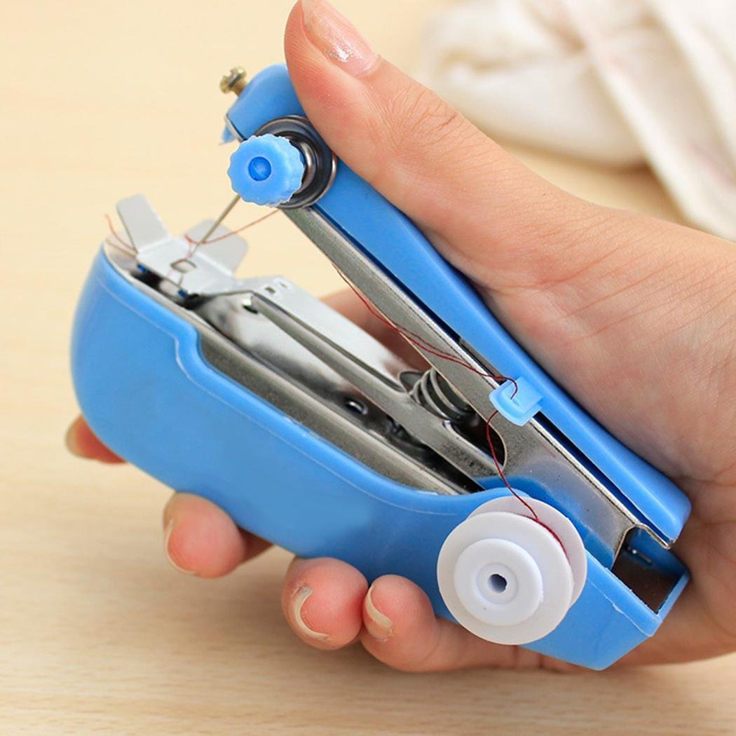 Chiak New Stitch Travel Household Electric Portable Mini Handheld Sewing Machine Sewing Machin Presser Feet