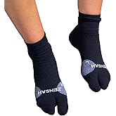 Zensah Compression Bunion Sport Socks - Bunion Relief Corrector Socks with Big Toe Separator