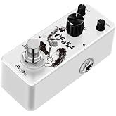 IOppWin Pure Analog Chorus Guitar Pedal | Warm, Clear Chorus Tone with Spacey Vibe, True Bypass, Mini Metal Enclosure, DC 9V, 9mA