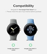Ringke Dual Easy Film 3pk Screen Protector for Google Pixel Watch 2 / Pixel view 2