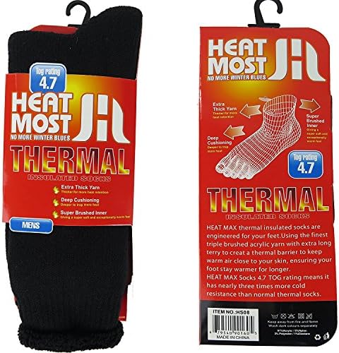 Heat Thermo Heat Max thermal insulated socks, COLOR MAY VARY , 6-12