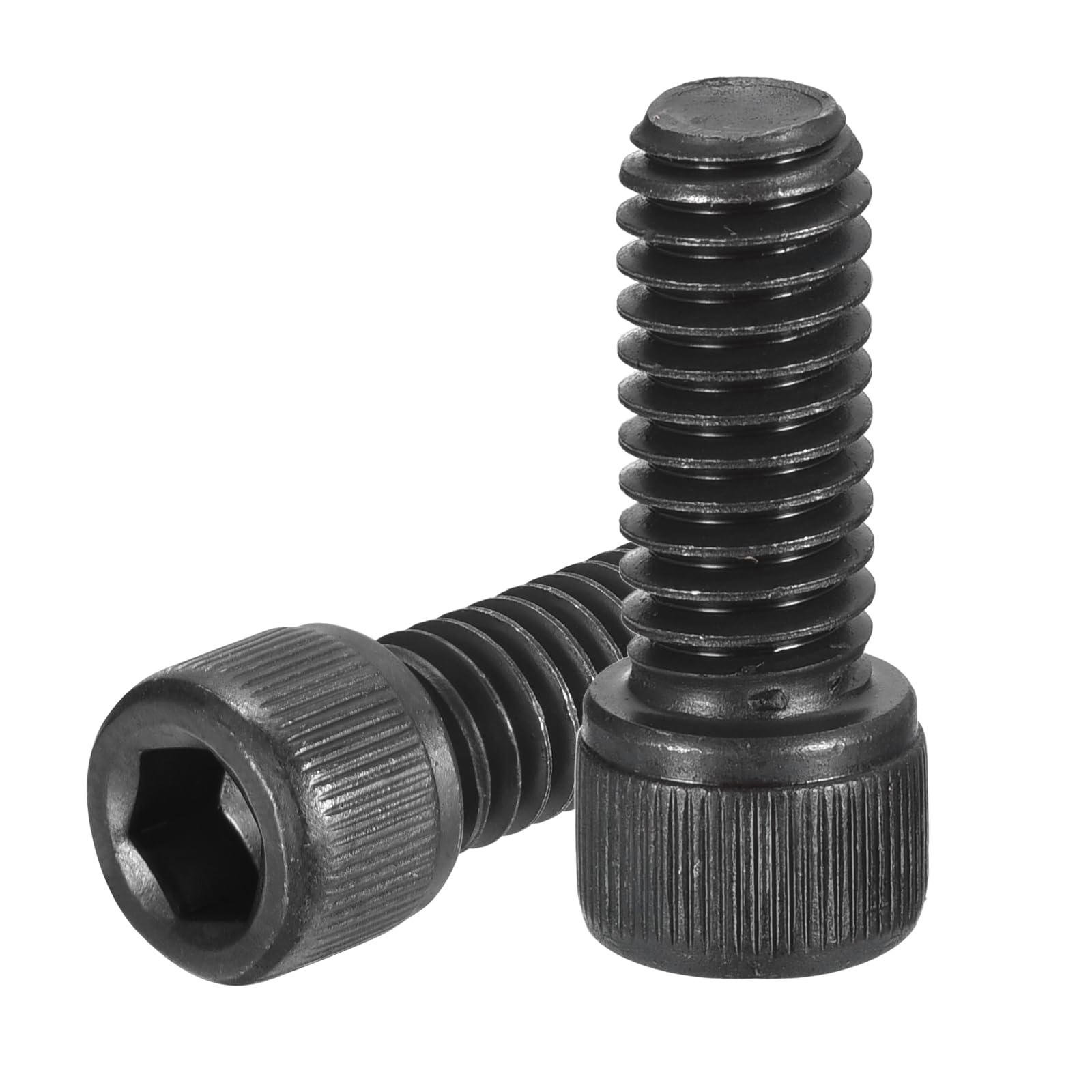 uxcell Hex Socket Bolts (5/16"-18x3/4"), 304 Stainless Steel Hex Socket Drive Screws, Black, 20 Pcs โ image 1