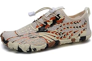 WATELVES Water Shoes for Men Barefoot Quick-Dry Aqua Sock Outdoor Athletic Sport Shoes for Kayaking, Boating, Hiking, Surfing, Walking