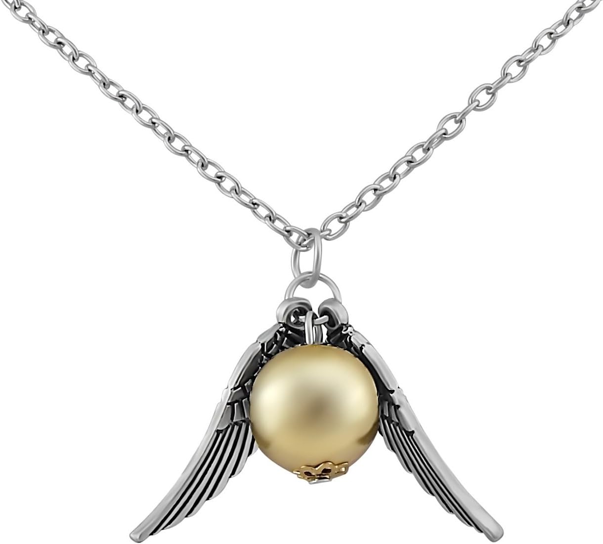 Hanessa Golden Snitch, Quidditch, Harry Potter Fan Necklace, Ladies’ Jewellery, Gift For Girlfriend or Boyfriend
