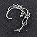 Punk Gothic Dragon Ear Cuff Wrap Earring Left Ear