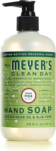 MRS. MEYER’S CLEAN DAY LIQUID HAND SOAP IOWA PINE, 12.5 FL OZ