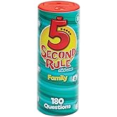 5 Second Rule Game Family Edition (Mini Tube) - Simple Question Card Game for Family Fun, Party, Kids, Travel, Game Night & S