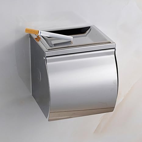 caja de papel higiénico de acero inoxidable baño/caja de papel