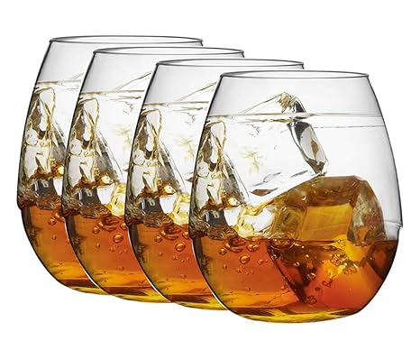 Copas de Vino, 100% Tritan-plástico Irrompible Copas Vino Cristal, 55 Cl