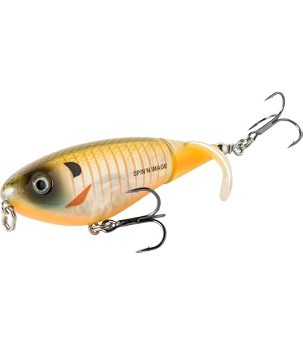 Amazon.com: Heddon Pop'n Image Lure (Baby Bass, 3-Inch) : Sports